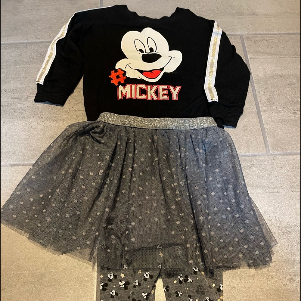 Mickey Mouse toddler outfit